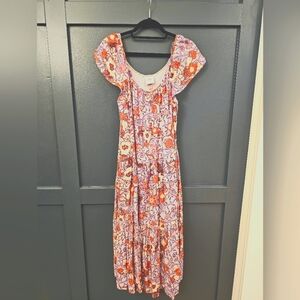 Floral maxi dress